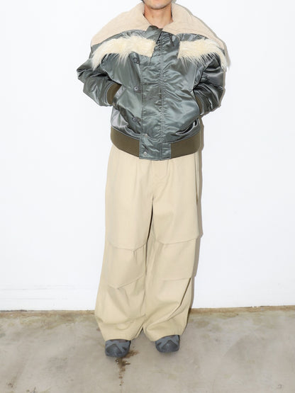 JIEDA　FADE DRILL PARACHUTE PANTS