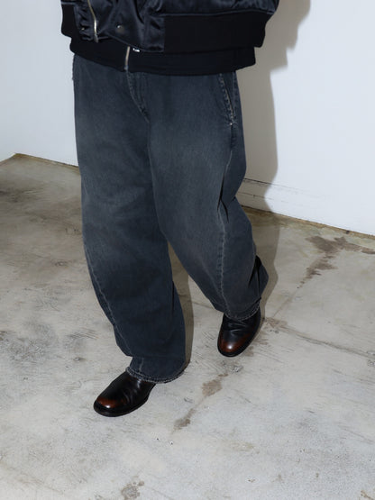 OL　USED 3D CUTTING DENIM PANTS