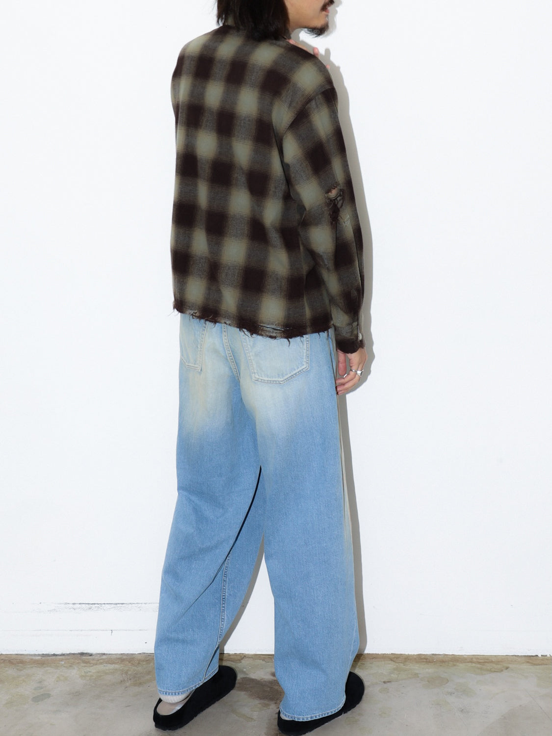 JIEDA NEL DAMAGE CHECK SHIRT – KIKUNOBU