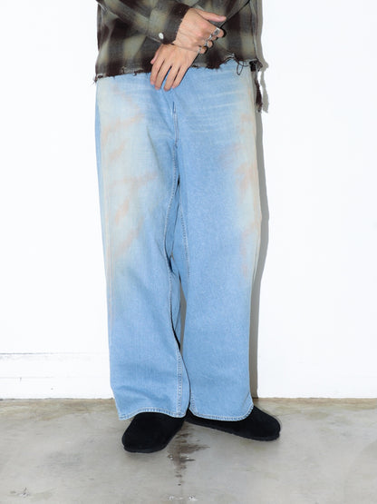 JIEDA　OVER WRAP DENIM PANTS