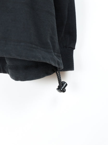 SIDE STRIPE HOODY LS TEE (DISCHARGED)
