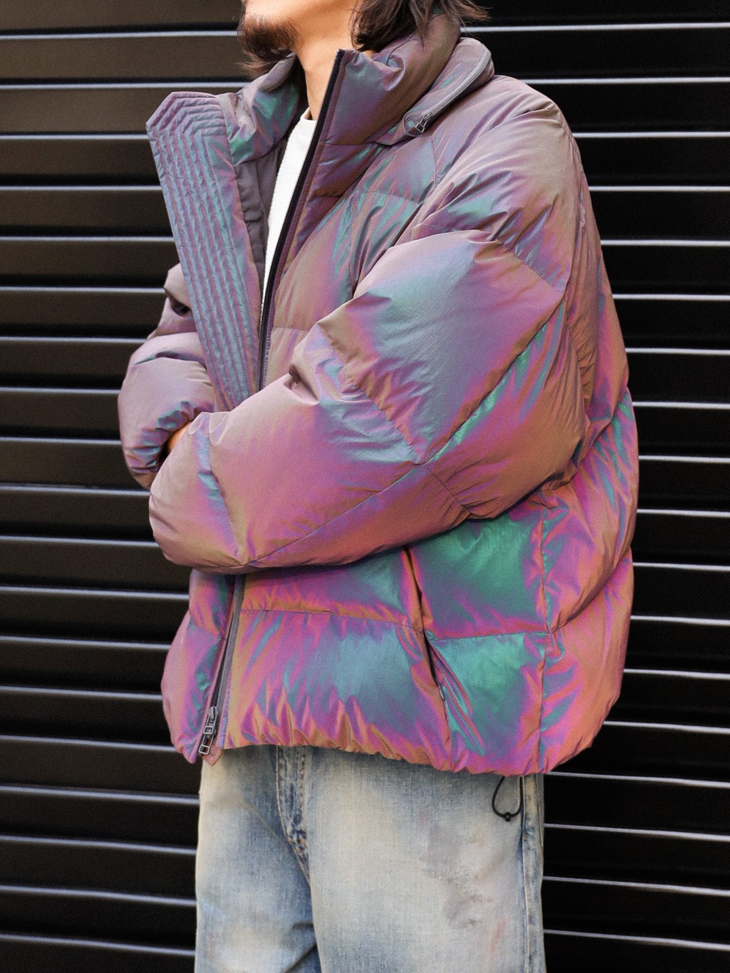 ROTOL　CURVY DOWN JACKET HOLO REFLECTIVE