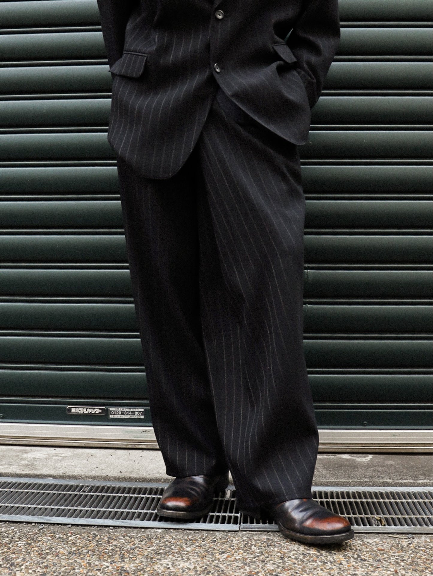 JIEDA　OVER WRAP SLACKS