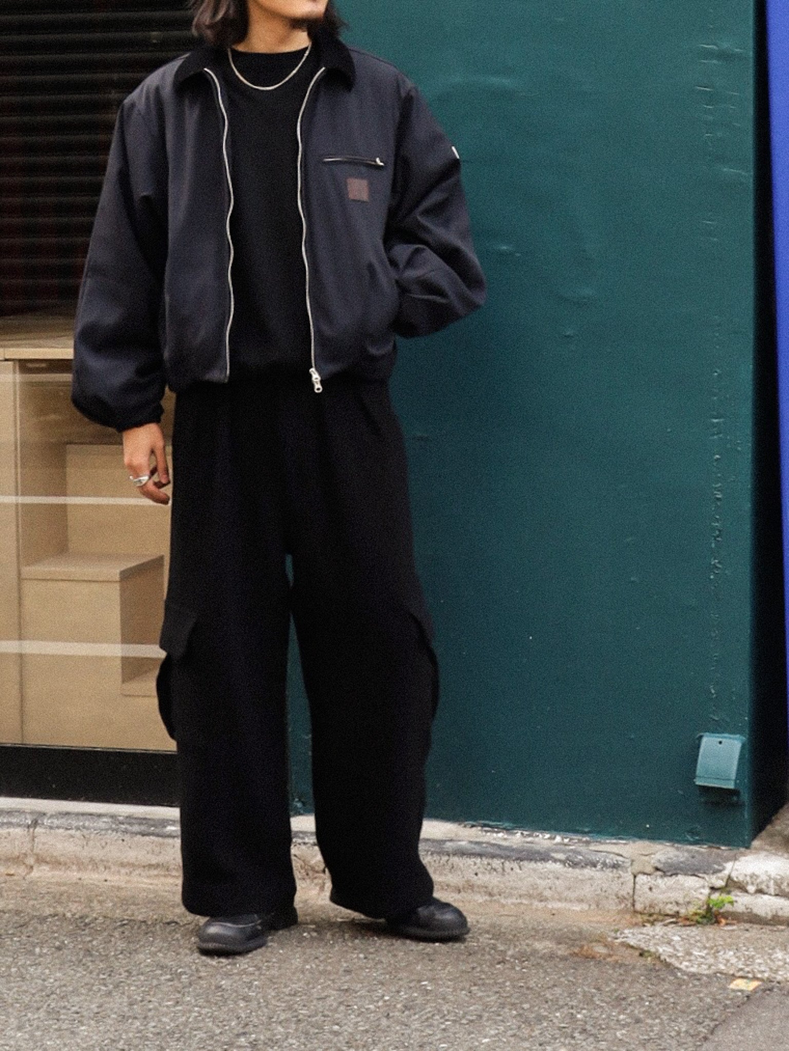 ANCELLM WOOL CORDUROY CARGO SLACKS – KIKUNOBU