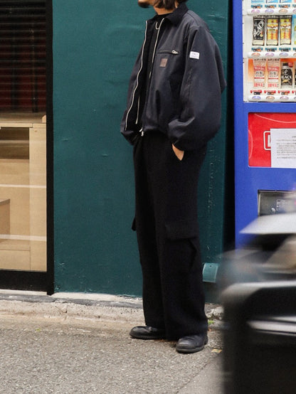 ANCELLM　WOOL CORDUROY CARGO SLACKS