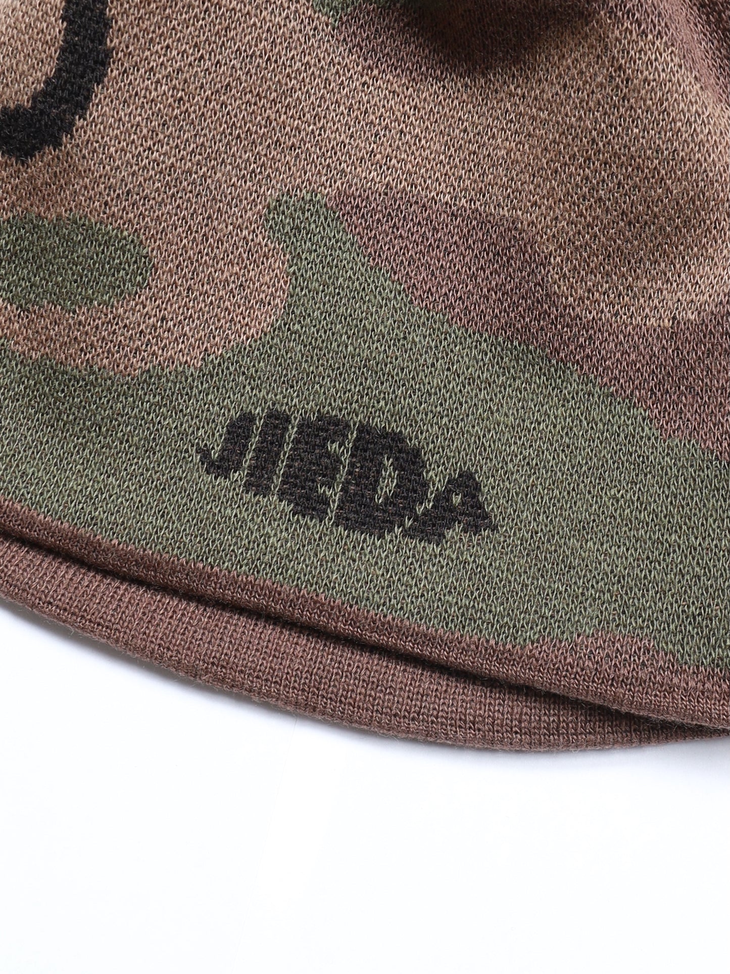CAMOUFLAGE J LOGO KNIT CAP
