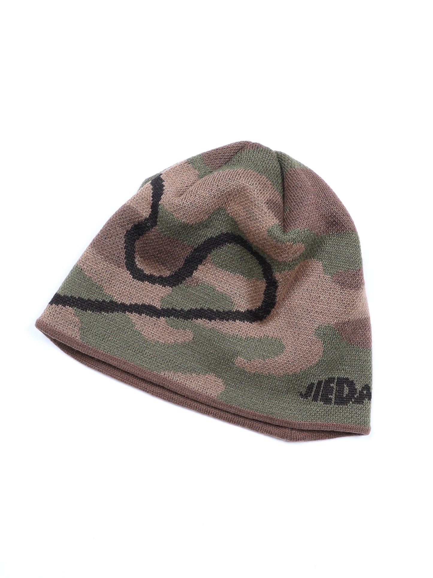 CAMOUFLAGE J LOGO KNIT CAP