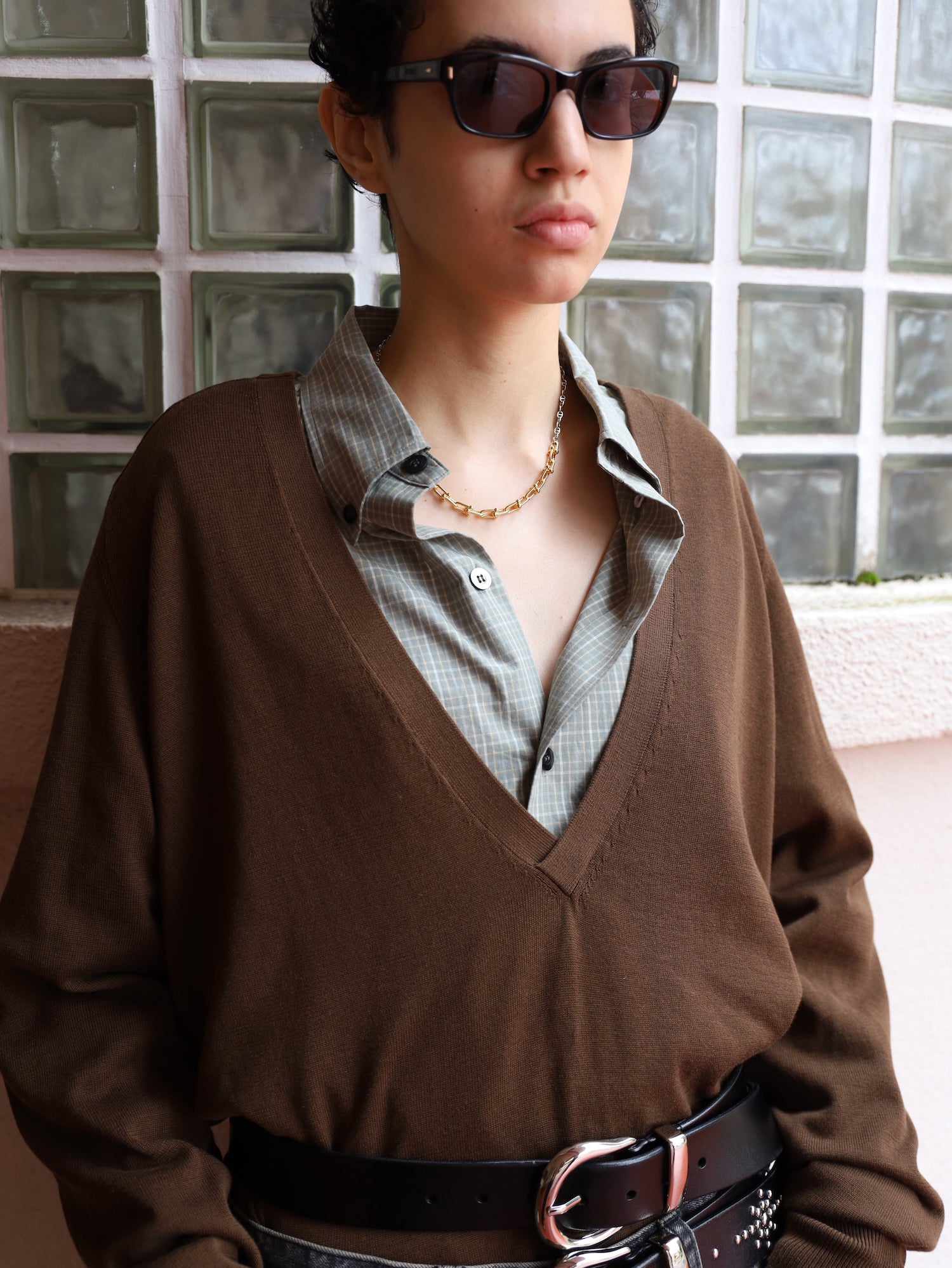 JieDa/ジエダ　OVER V-NECK KNIT JieDa OVER V-NECK KNIT 【公式通販】
