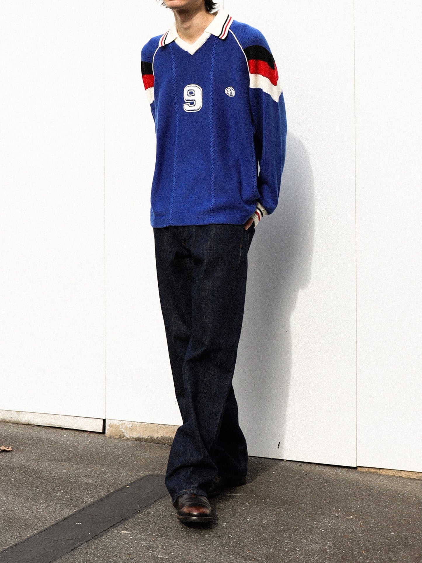 RICE NINE TEN　KNIT GAME SHIRT