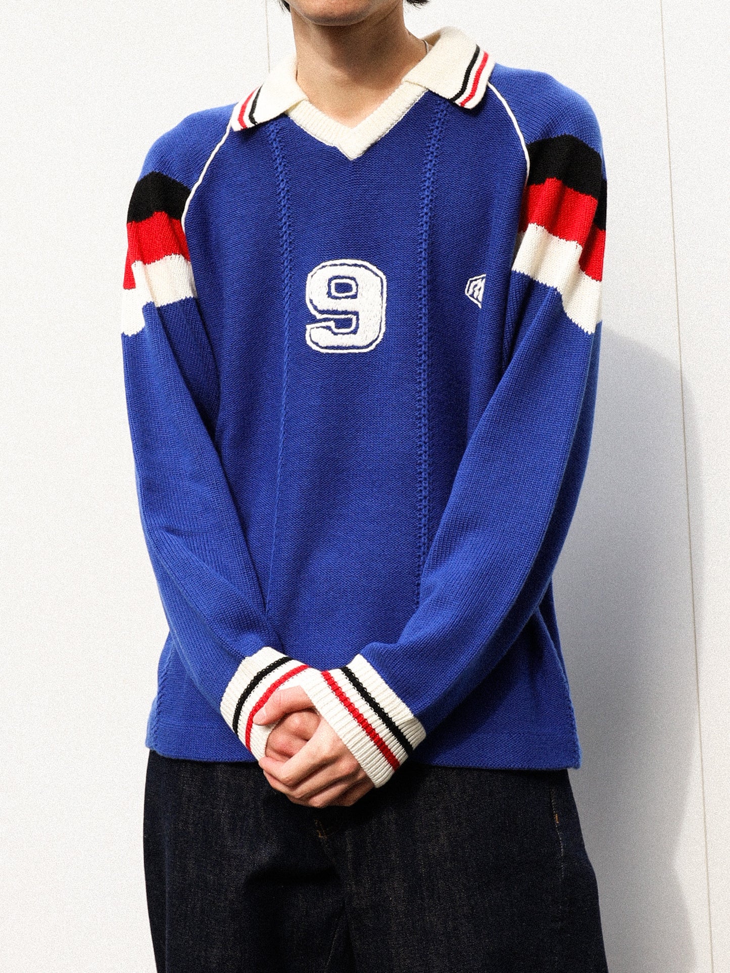 RICE NINE TEN　KNIT GAME SHIRT