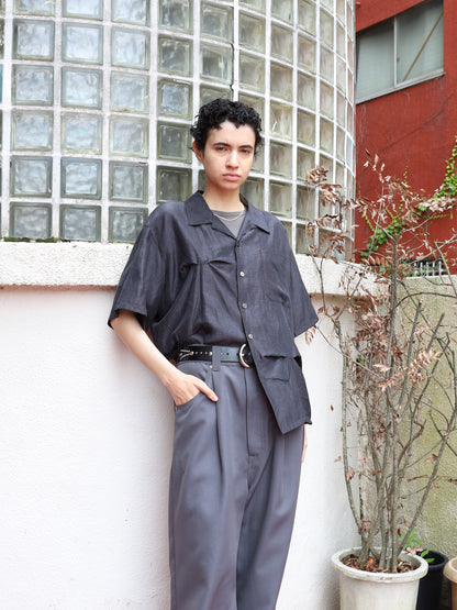 JIEDA　WIDE ONE TUCK STRAIGHT PANTS