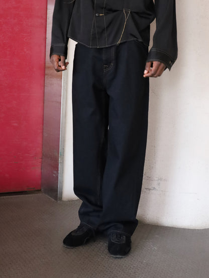 JIEDA　TWIST DENIM PANTS