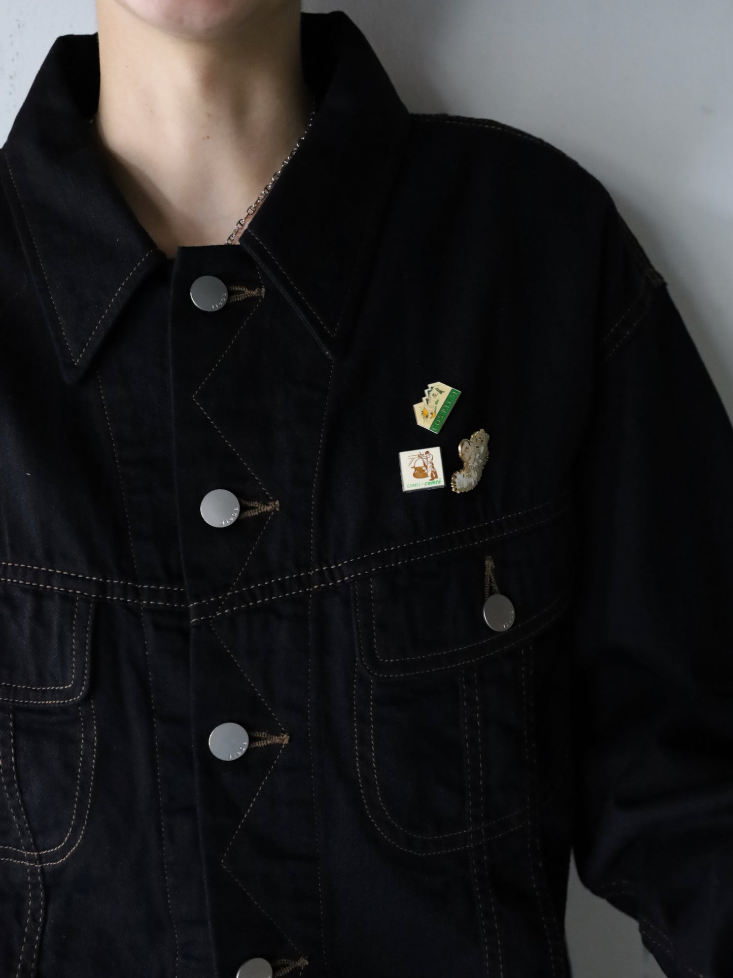 JIEDA　PINS DENIM JACKET