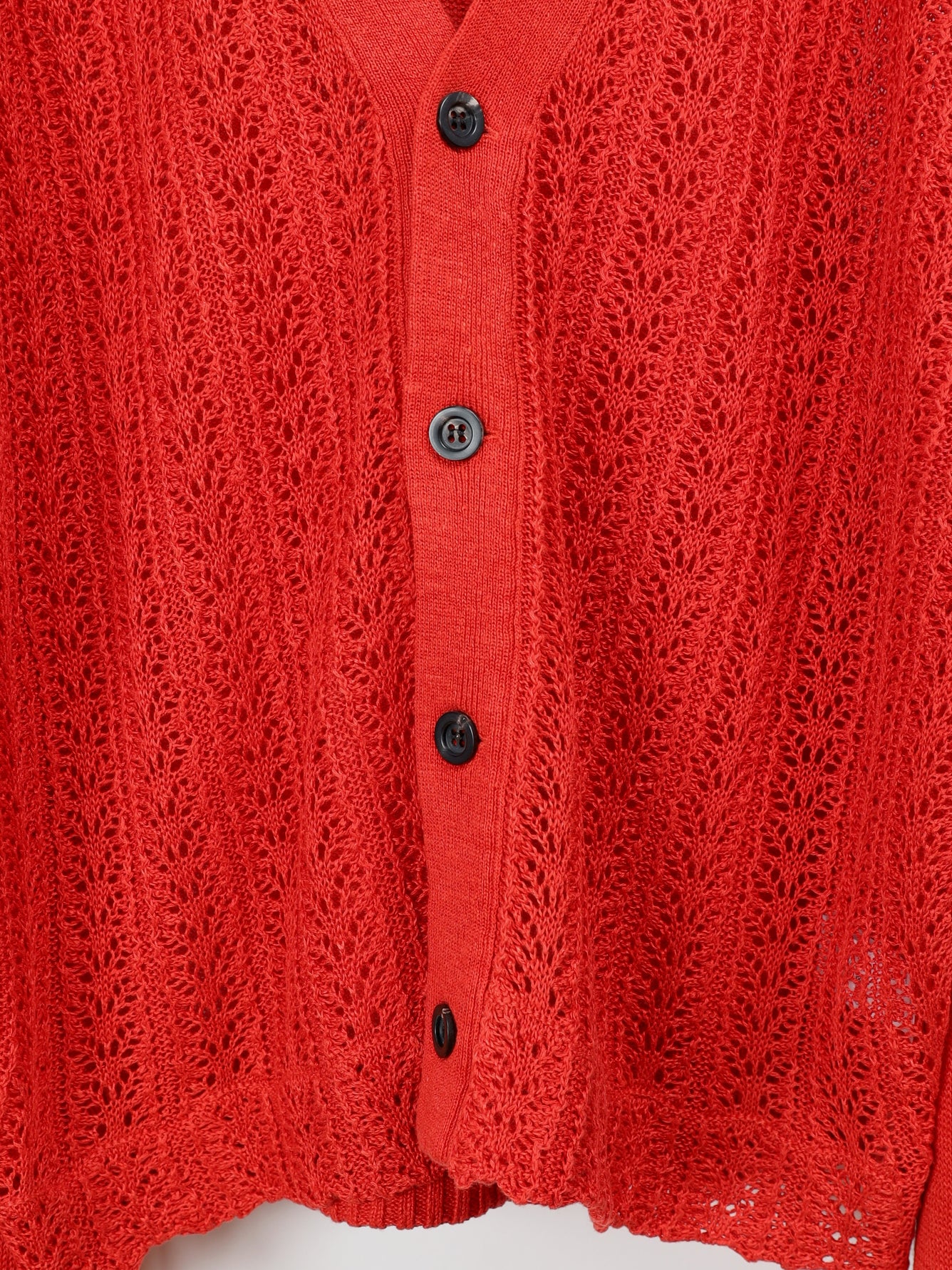 ANCELLM　LACED KNIT CARDIGAN