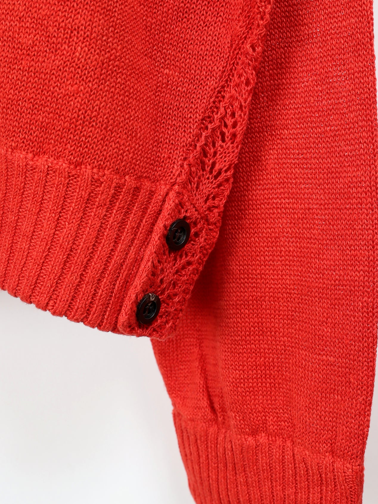 ANCELLM　LACED KNIT CARDIGAN