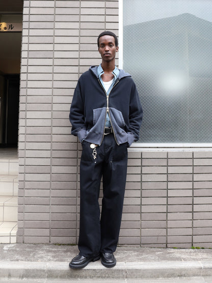 JIEDA　CHECK SWITCHING SHIRT