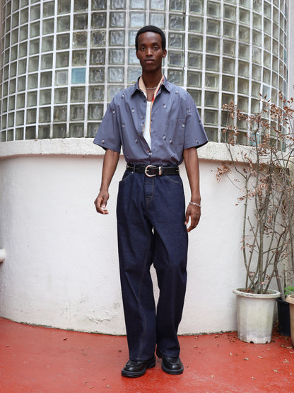 JIEDA　TWIST DENIM PANTS