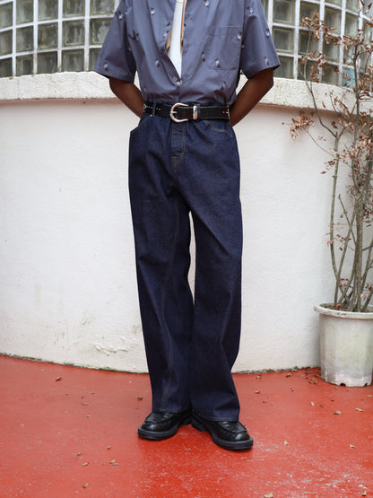 JIEDA　TWIST DENIM PANTS