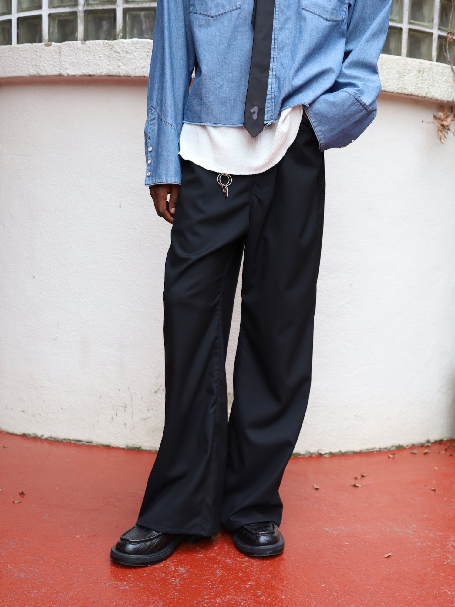 JIEDA FLARE PANTS – KIKUNOBU