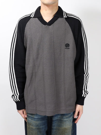 RICE NINE TEN　KNITTED GOALEE SWEATER