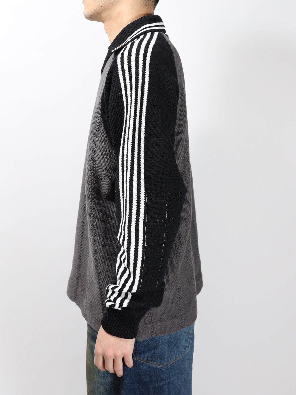RICE NINE TEN　KNITTED GOALEE SWEATER