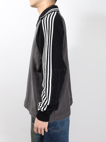 RICE NINE TEN　KNITTED GOALEE SWEATER