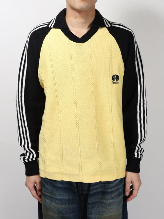 RICE NINE TEN　KNITTED GOALEE SWEATER