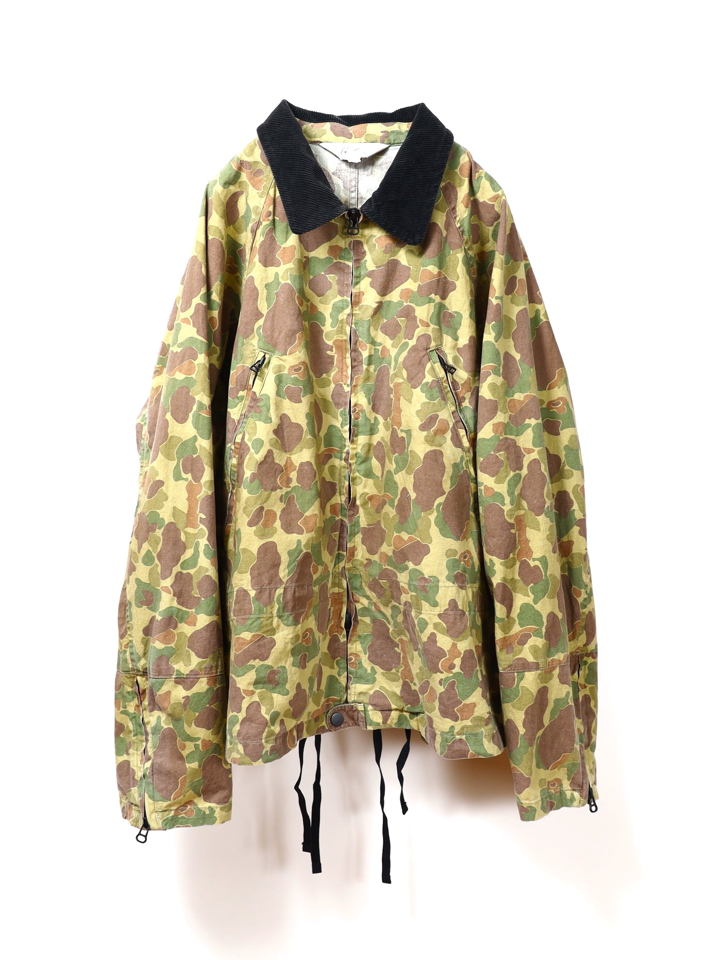 ANCELLM　CAMO ZIPUP JACKET