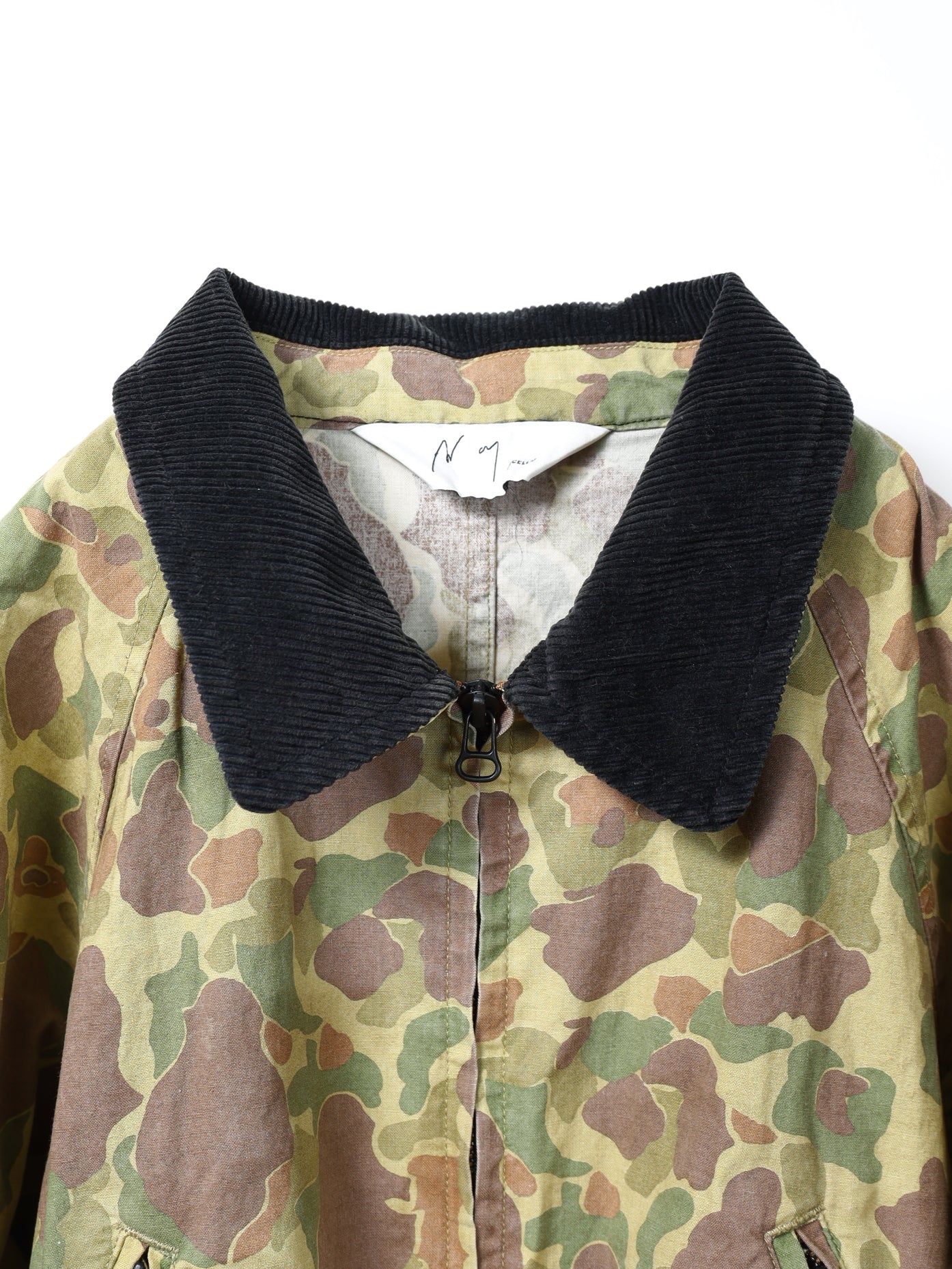 ANCELLM　CAMO ZIPUP JACKET