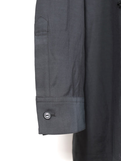 ANTHEM A　TINY EMBROIDERY OVER SIZE SHIRTS