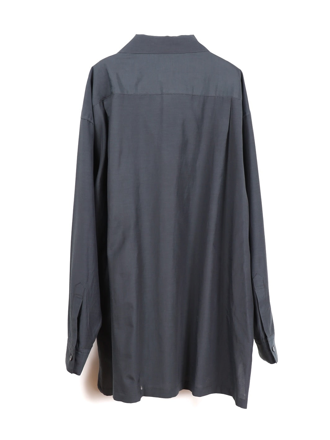 ANTHEM A　TINY EMBROIDERY OVER SIZE SHIRTS