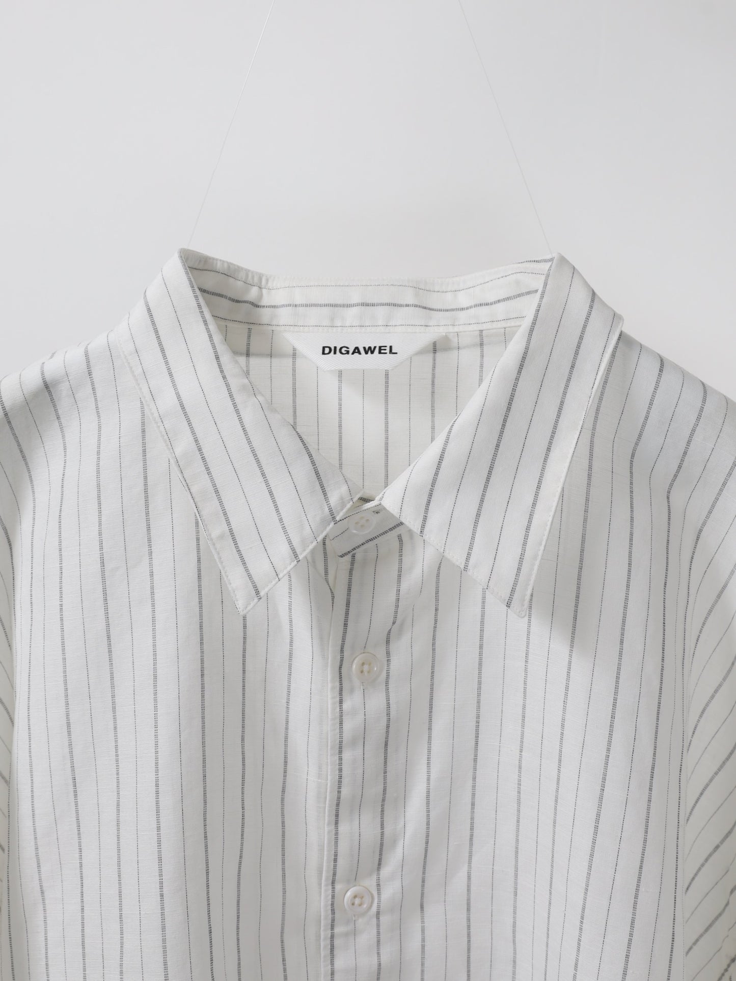 DIGAWEL　Oversized stripe shirt
