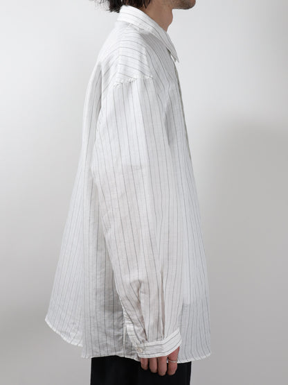 DIGAWEL　Oversized stripe shirt