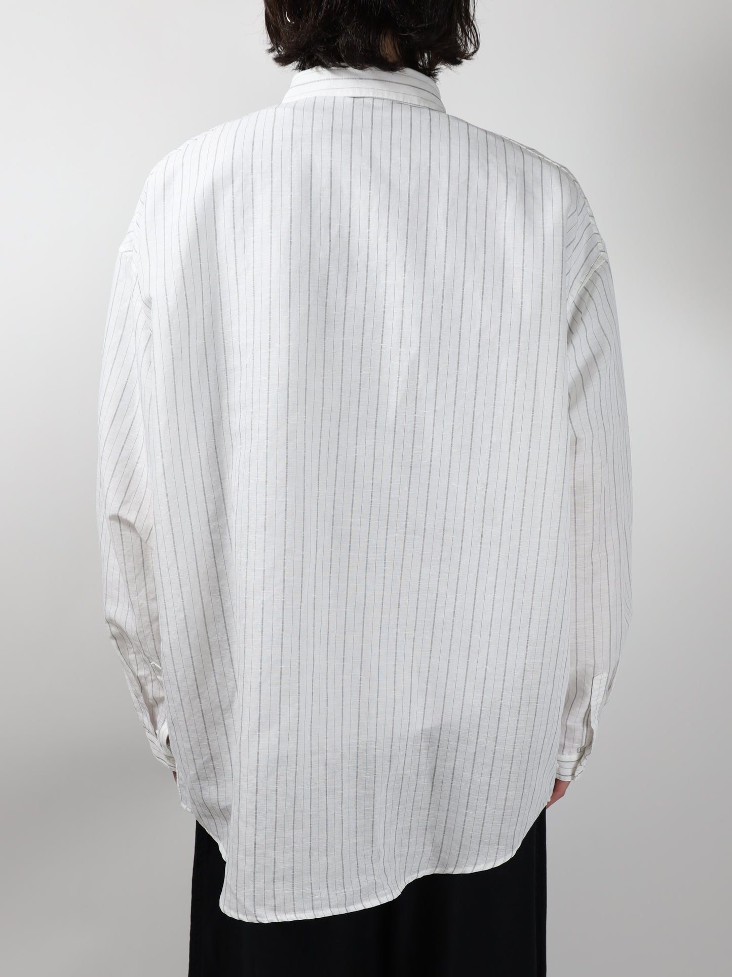 DIGAWEL　Oversized stripe shirt