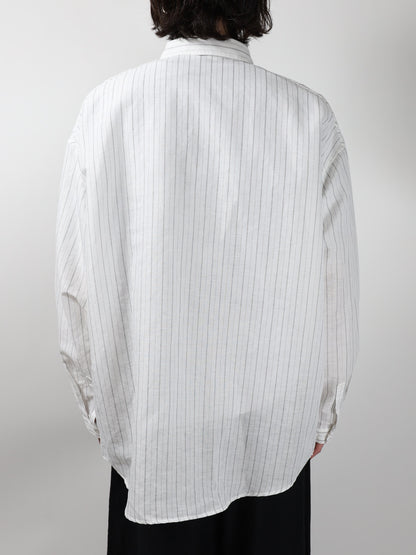DIGAWEL　Oversized stripe shirt