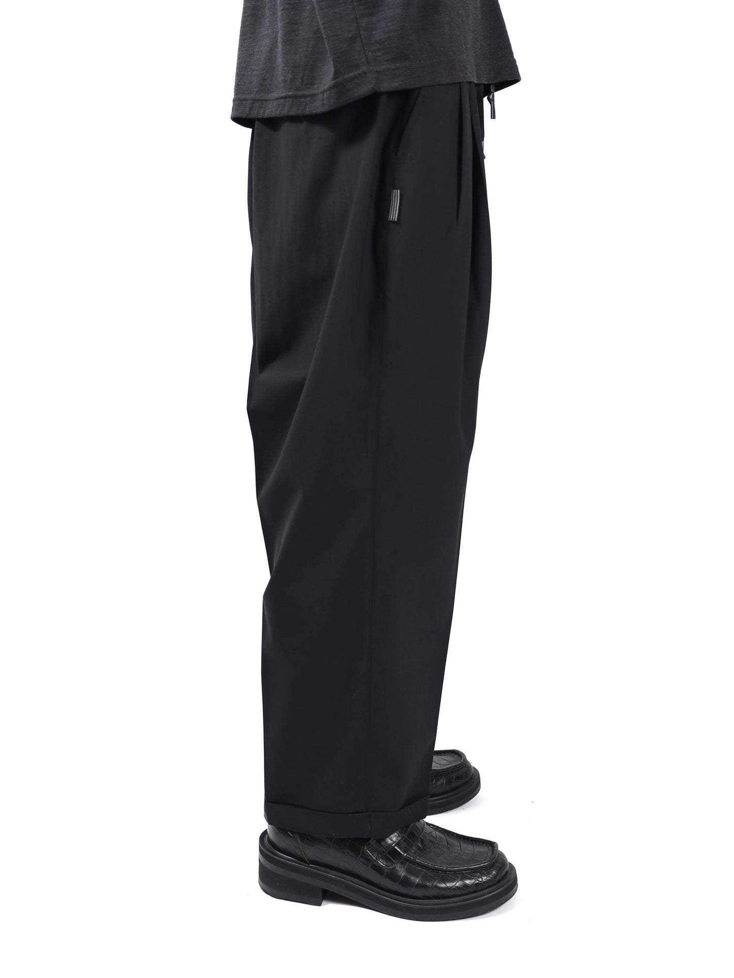 S.F.C　TWO TUCK S WOOL PANTS