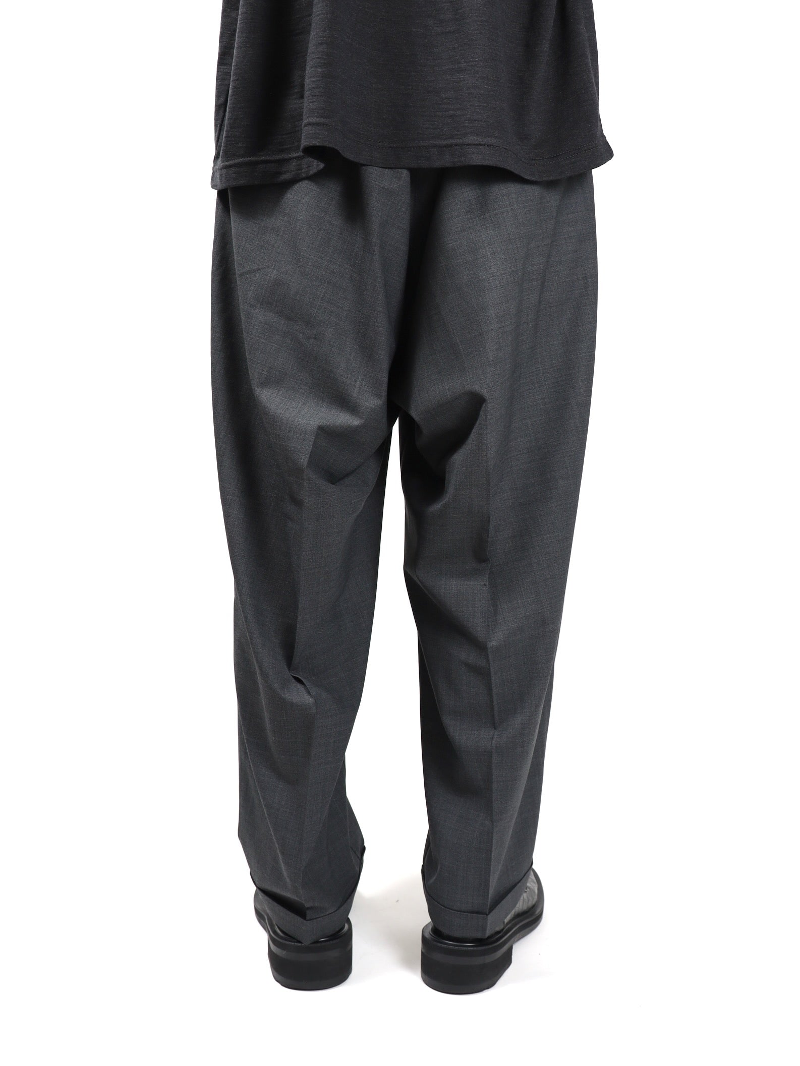 S.F.C TWO TUCK S WOOL PANTS – KIKUNOBU