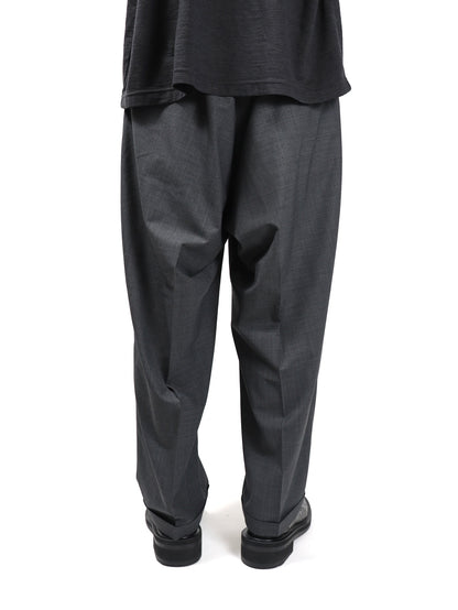 S.F.C　TWO TUCK S WOOL PANTS