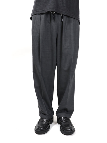 S.F.C　TWO TUCK S WOOL PANTS