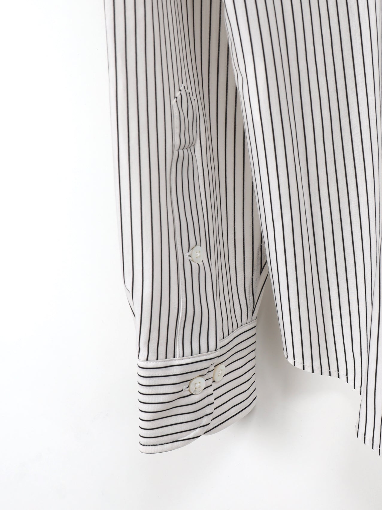 KANEMASA PHIL.　46G Stripe Modest Shirt