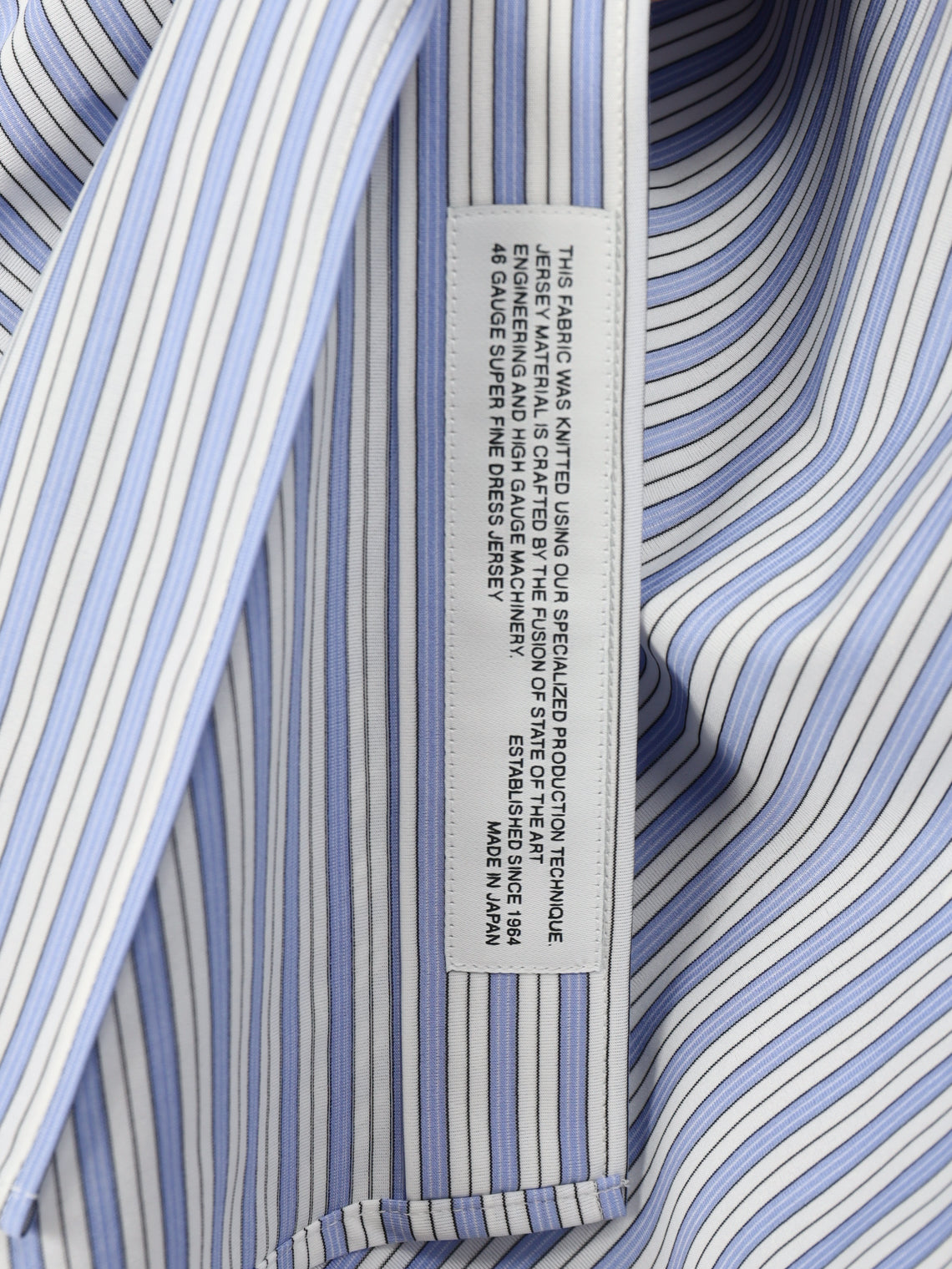 KANEMASA PHIL.　46G Stripe Modest Shirt