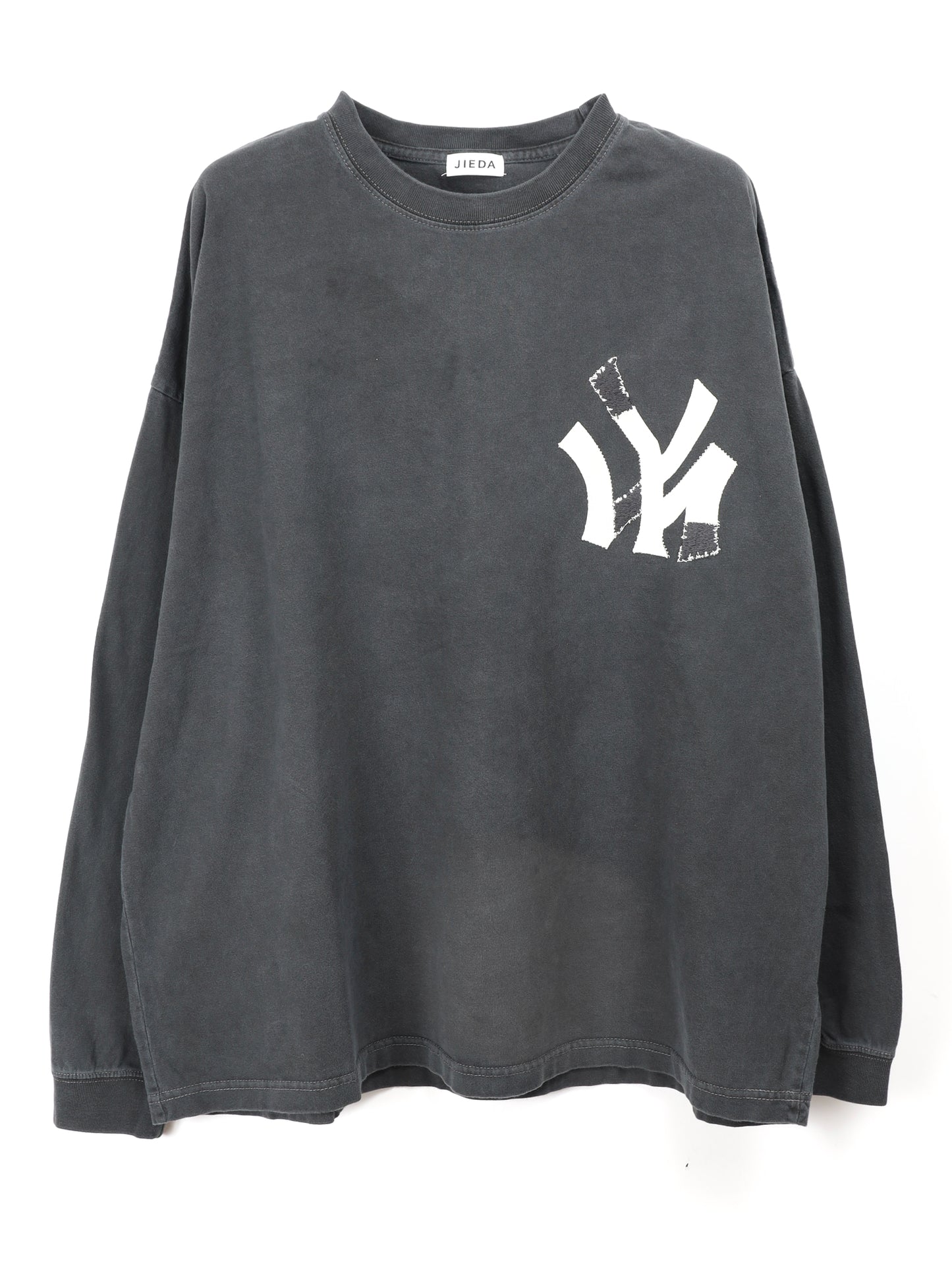 JIEDA　PIGMENT NOT YOUR TEAM L/S