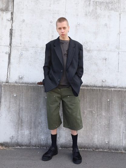 WAFFLE DAMAGE LAYERED L/S