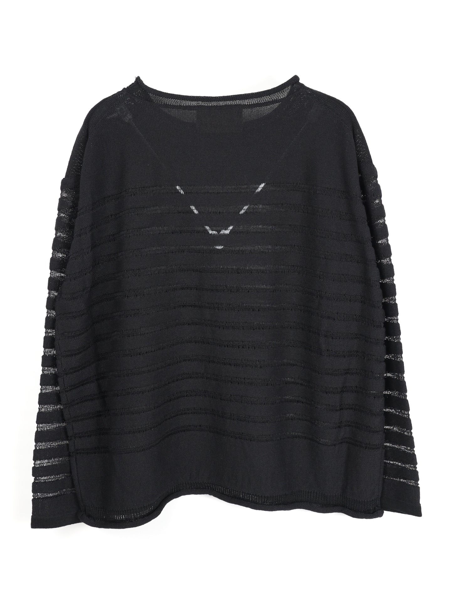 INNAT　PANEL BORDER SWEATER