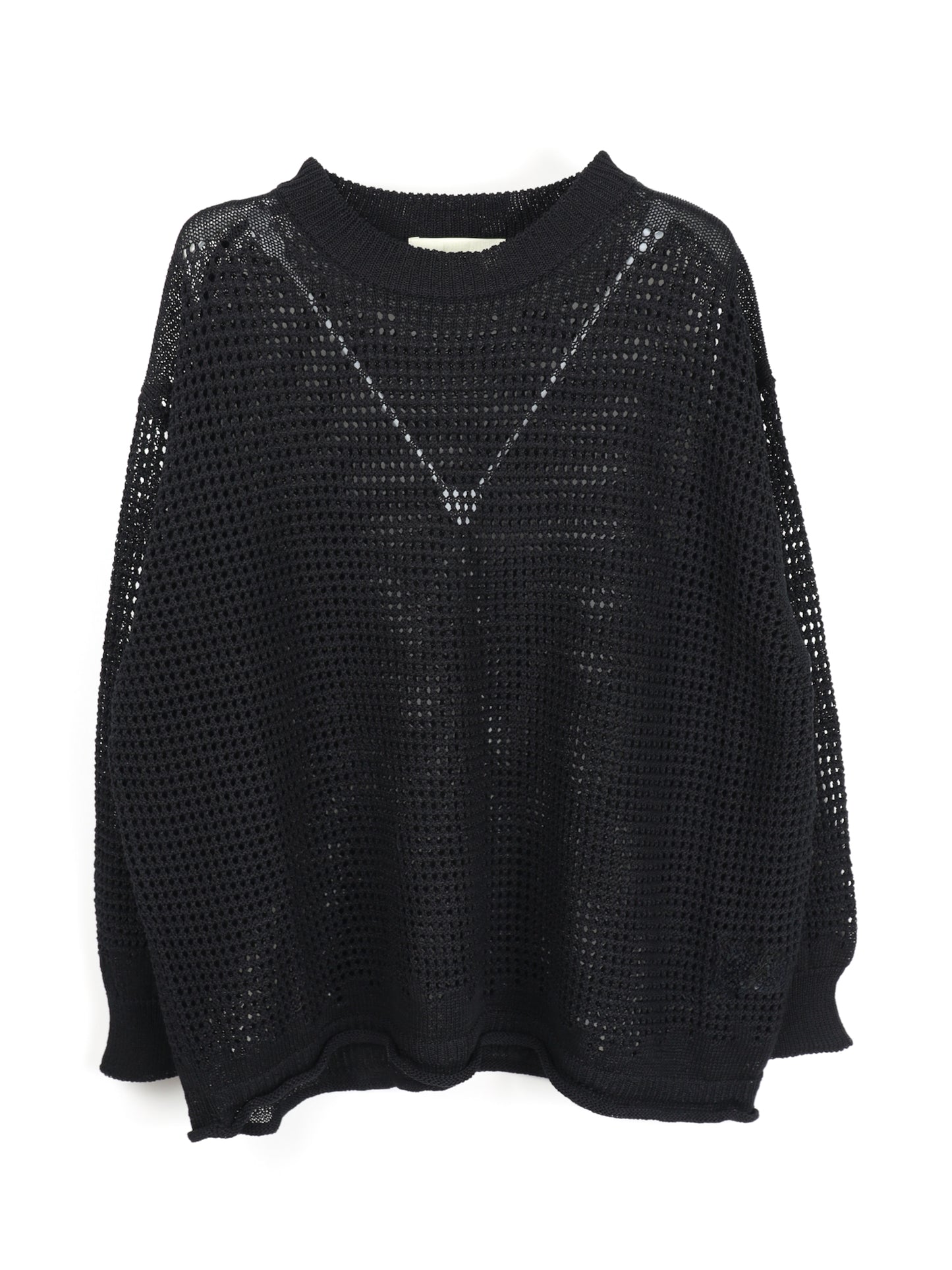 INNAT　WAFFLE MESH SWEATER