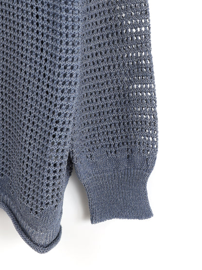 INNAT　WAFFLE MESH SWEATER