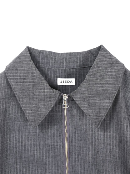 JIEDA　STRIPE ZIP JACKET