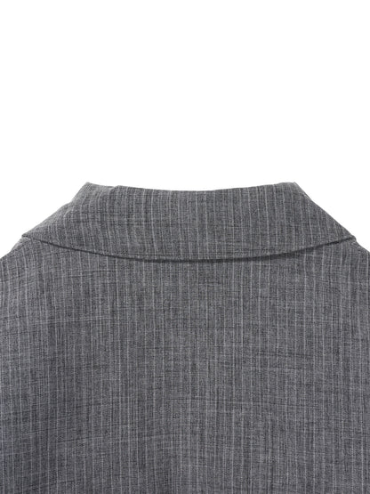 JIEDA　STRIPE ZIP JACKET