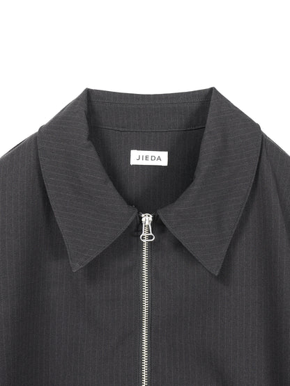 JIEDA　STRIPE ZIP JACKET