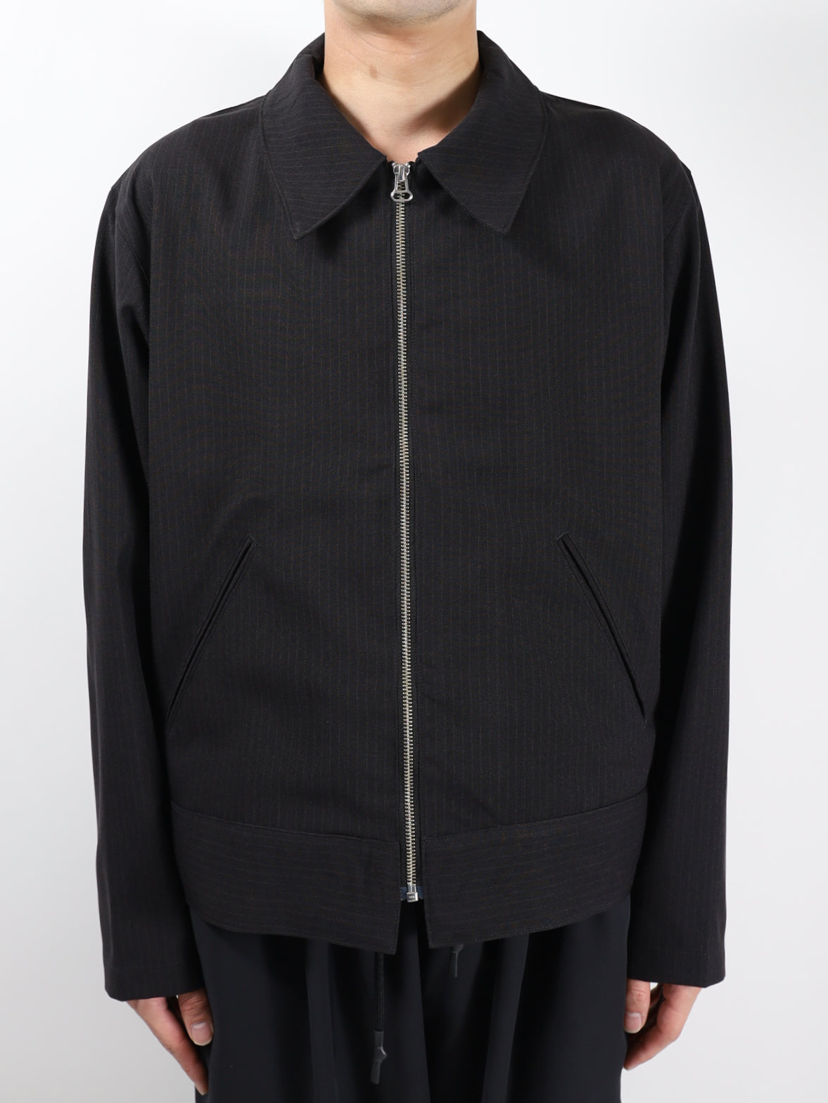 JIEDA　STRIPE ZIP JACKET